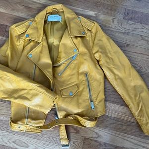 Zara Women’s Faux Leather Jacket